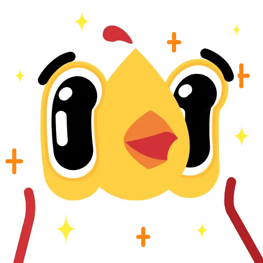 🤩 Эмодзи «Rombo Bird» для Telegram