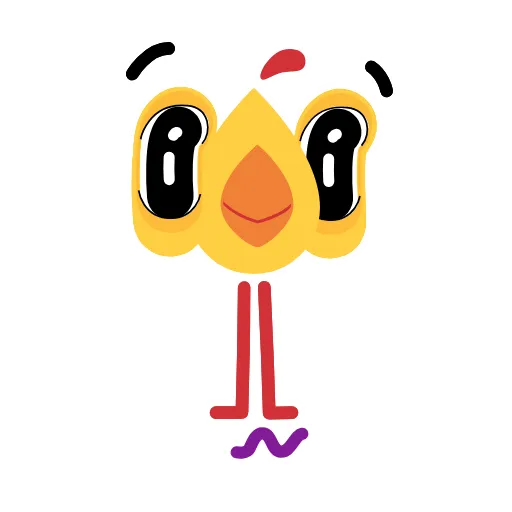 🐤 Эмодзи «Rombo Bird» для Telegram