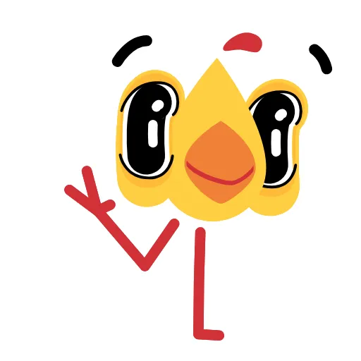 🐤 Эмодзи «Rombo Bird» для Telegram