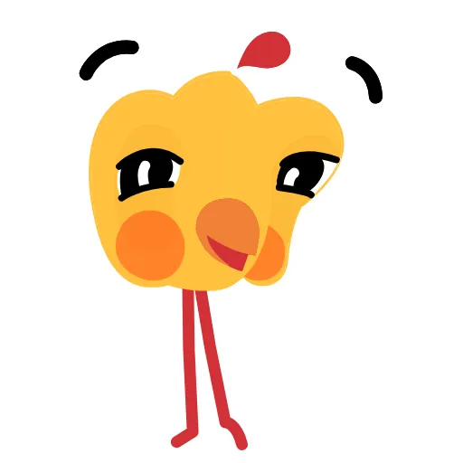 🐤 Эмодзи «Rombo Bird» для Telegram