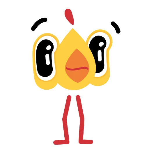 🐤 Эмодзи «Rombo Bird» для Telegram