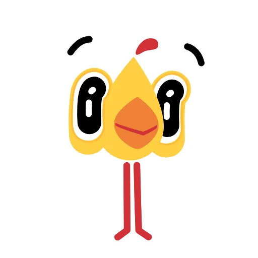 🐤 Эмодзи «Rombo Bird» для Telegram
