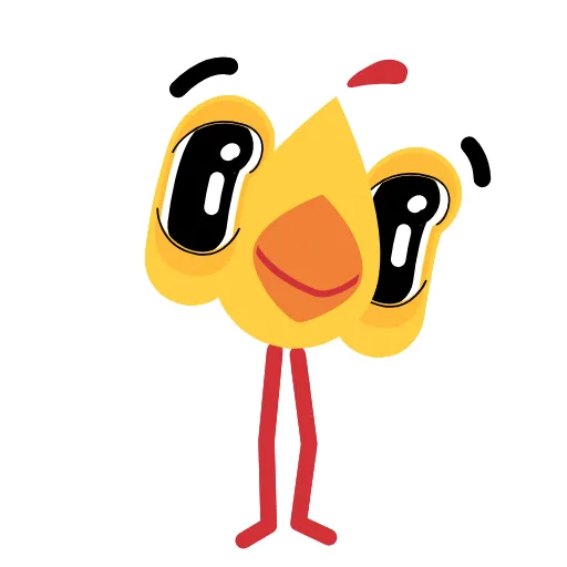 🐤 Эмодзи «Rombo Bird» для Telegram