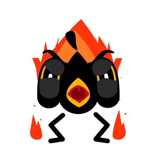 🐤 Эмодзи «Rombo Bird» для Telegram