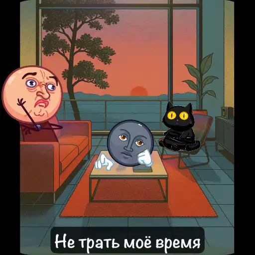 🔞 Стикер «Room 51» для Telegram