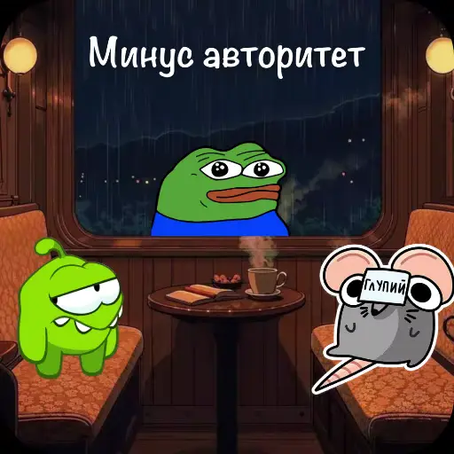 🔞 Стикер «Room 51» для Telegram