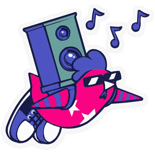 🎶 Эмодзи «Набор эмоджи с петушком Рустом из ВК в качестве» для Telegram