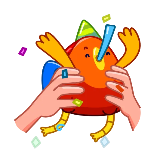 🥳 Эмодзи «Rooster» для Telegram