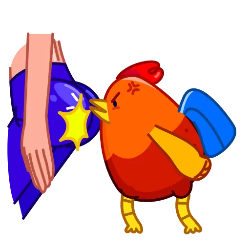 😡 Эмодзи «Rooster» для Telegram