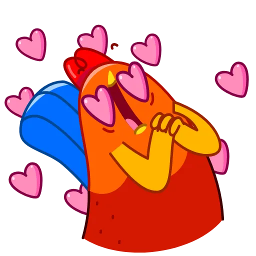 😍 Эмодзи «Rooster» для Telegram