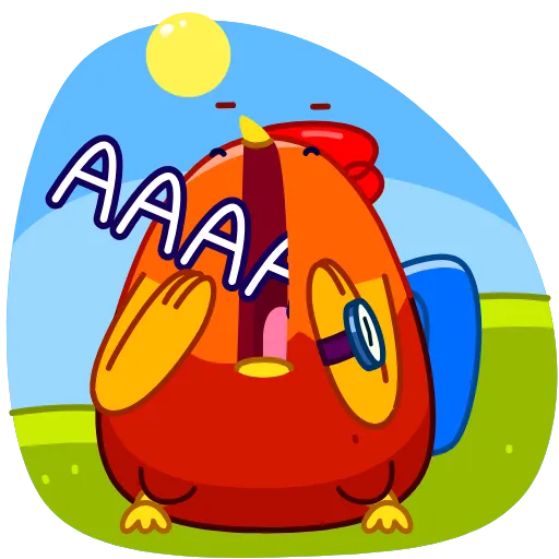 😴 Эмодзи «Rooster» для Telegram