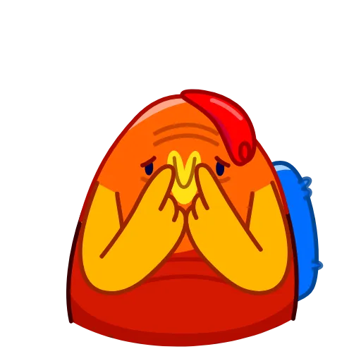 ☹️ Эмодзи «Rooster» для Telegram