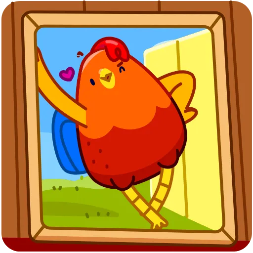😉 Эмодзи «Rooster» для Telegram