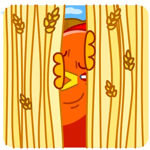 🤨 Эмодзи «Rooster» для Telegram