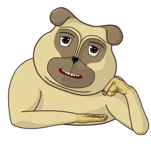 🙄 Стикер «Roro and Poro» для Telegram