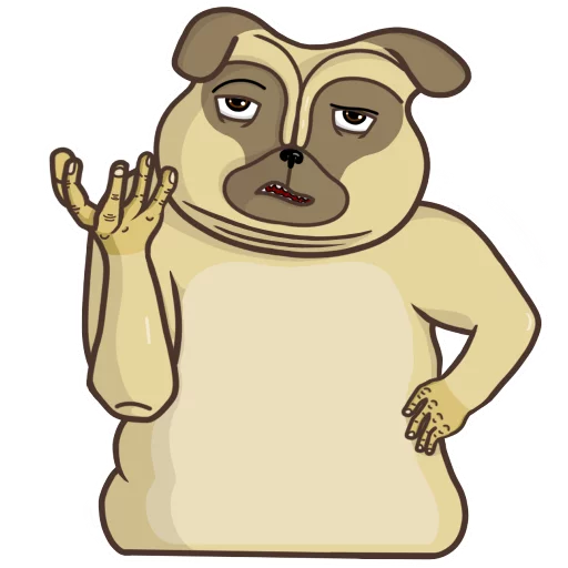 😾 Стикер «Roro and Poro» для Telegram