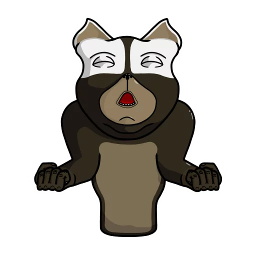 😊 Стикер «Roro and Poro» для Telegram
