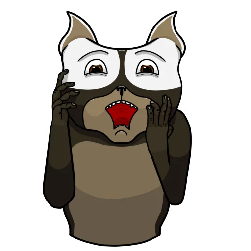 😱 Стикер «Roro and Poro» для Telegram