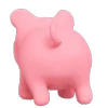 🍑 Эмодзи «Rosa Pig» для Telegram