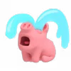 😭 Эмодзи «Rosa Pig» для Telegram