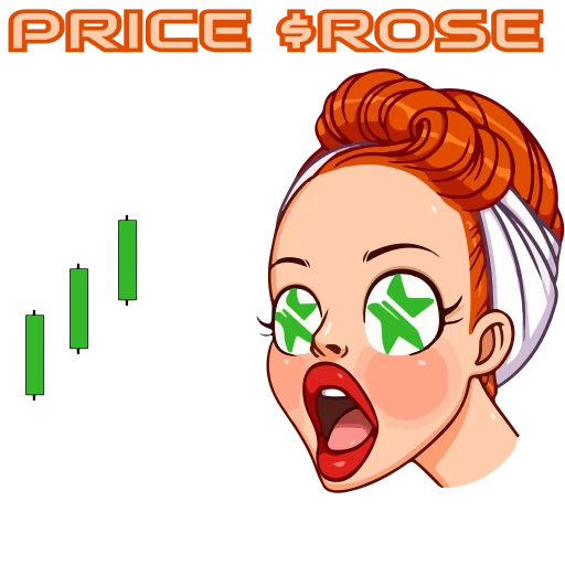 Стикерпак Rosecoin для Telegram