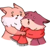 🤩 Эмодзи «Рози И Вайлет» для Telegram