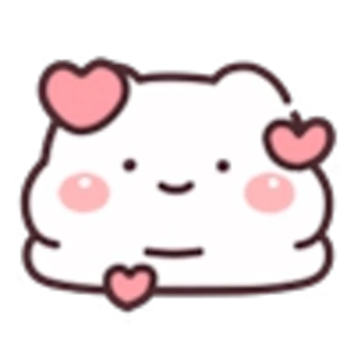 🥰 Эмодзи «RouRou Fat Cat» для Telegram