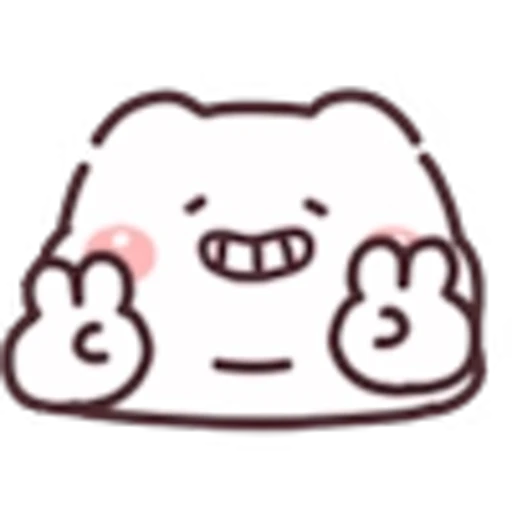 ✌️ Эмодзи «RouRou Fat Cat» для Telegram