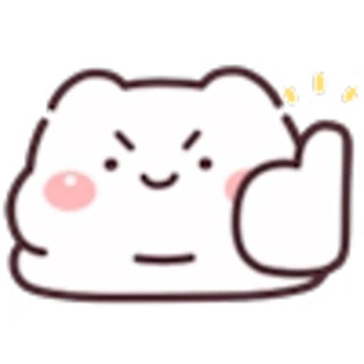 👍 Эмодзи «RouRou Fat Cat» для Telegram