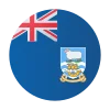 🇫🇰 Эмодзи «Round Flags» для Telegram