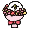 💐 Эмодзи «Rounded Bird» для Telegram