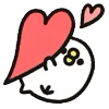 ❤️ Эмодзи «Rounded Bird» для Telegram