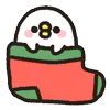 🎄 Эмодзи «Rounded Bird» для Telegram
