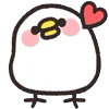 ❤️ Эмодзи «Rounded Bird» для Telegram