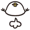 🐤 Эмодзи «Rounded Bird» для Telegram