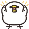 🐤 Эмодзи «Rounded Bird» для Telegram