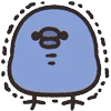 🥶 Эмодзи «Rounded Bird» для Telegram