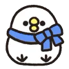 🐤 Эмодзи «Rounded Bird» для Telegram