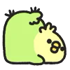 🐤 Эмодзи «Rounded Colorful Bird» для Telegram