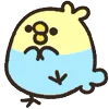 🐤 Эмодзи «Rounded Colorful Bird» для Telegram