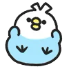 🐤 Эмодзи «Rounded Colorful Bird» для Telegram