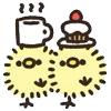 🧁 Эмодзи «Rounded Colorful Bird» для Telegram