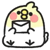 ✉️ Эмодзи «Rounded Colorful Bird» для Telegram