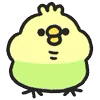 🐤 Эмодзи «Rounded Colorful Bird» для Telegram