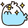 ✨ Эмодзи «Rounded Colorful Bird» для Telegram
