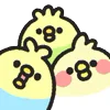 🐤 Эмодзи «Rounded Colorful Bird» для Telegram