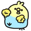 🕺 Эмодзи «Rounded Colorful Bird» для Telegram