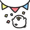 🎊 Эмодзи «Rounded Colorful Bird» для Telegram