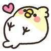 ❤️ Эмодзи «Rounded Colorful Bird» для Telegram
