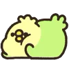 🐤 Эмодзи «Rounded Colorful Bird» для Telegram